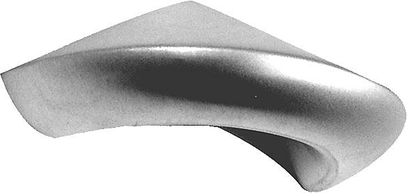 Möbelknopf 32 mm Zinkdruckguss vernickelt