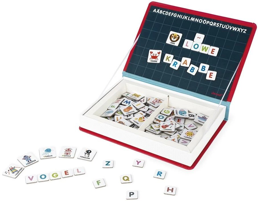 Magnetbuch ALPHABET 138-teilig