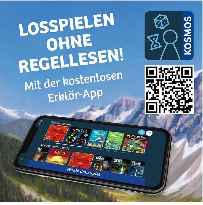 Kosmos Familienspiel Cascadia - Im Herzen der Natur