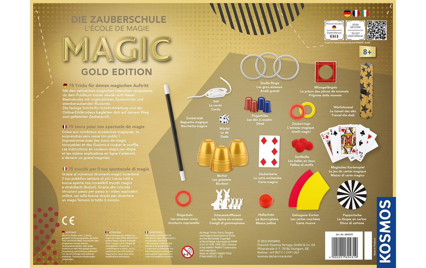 Kosmos Die Zauberschule Magic Gold Editiion
