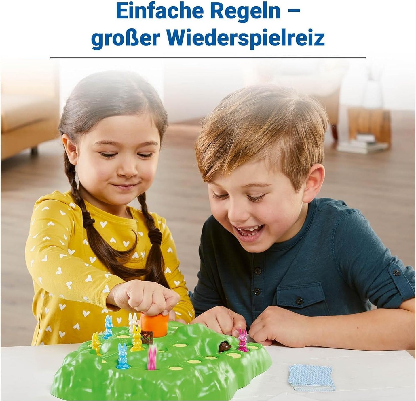 Kinderspiel LOTTI KAROTTI - Das verdrehte Hasenrennen