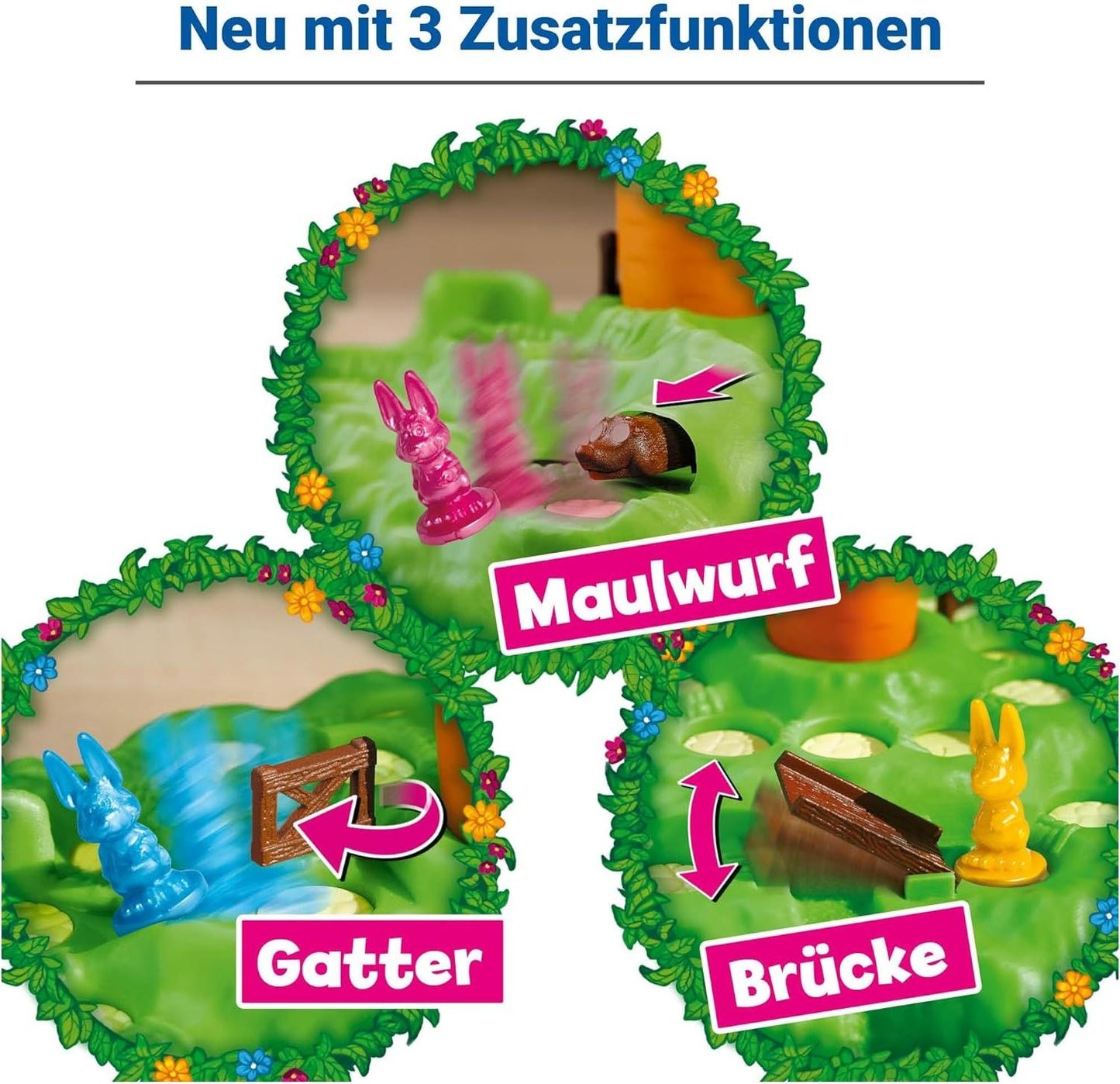 Kinderspiel LOTTI KAROTTI - Das verdrehte Hasenrennen