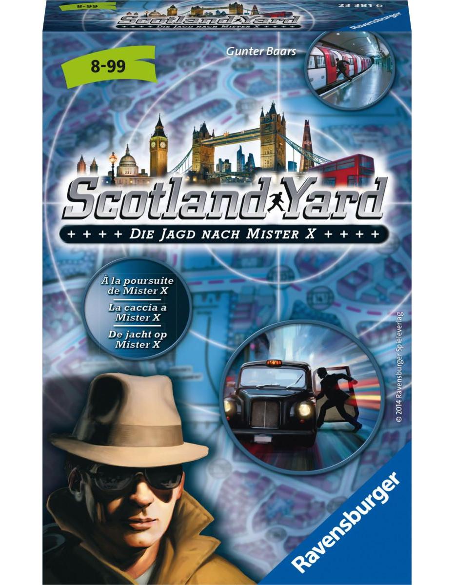 Ravensburger Scotland Yard - Die Jagd nach Mister X (Deutsch, Französisch, Italienisch)