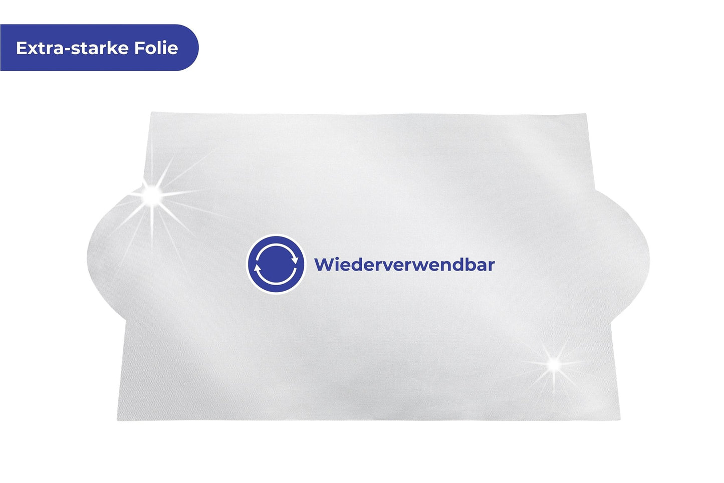 Dauerbackfolie mit Griff, 2er Set