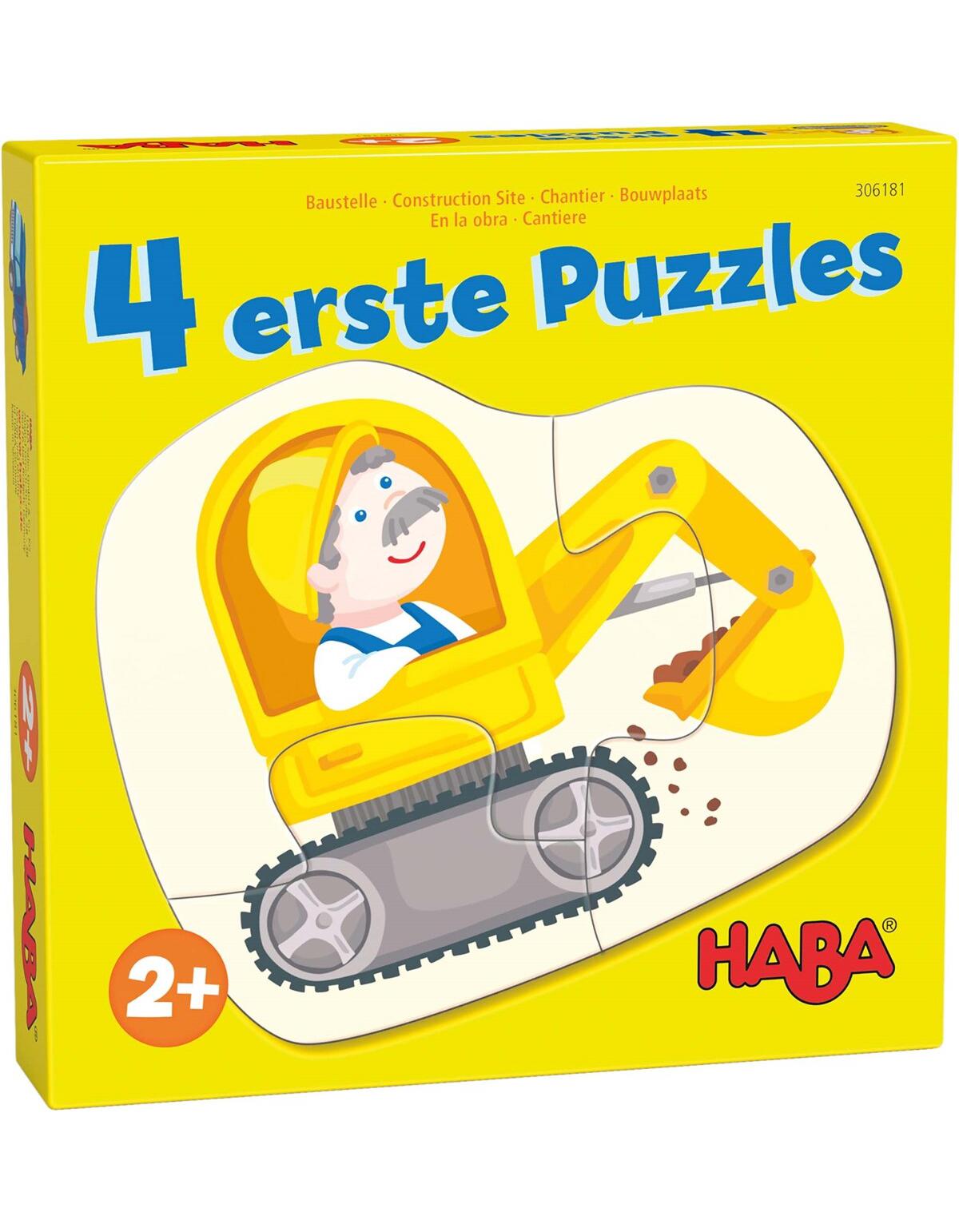 Haba erste Puzzles - Baustelle (4 Teile)