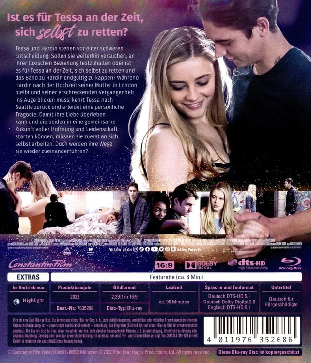 Constantin Film After Forever - BR (Blu-ray, 2022, Deutsch)