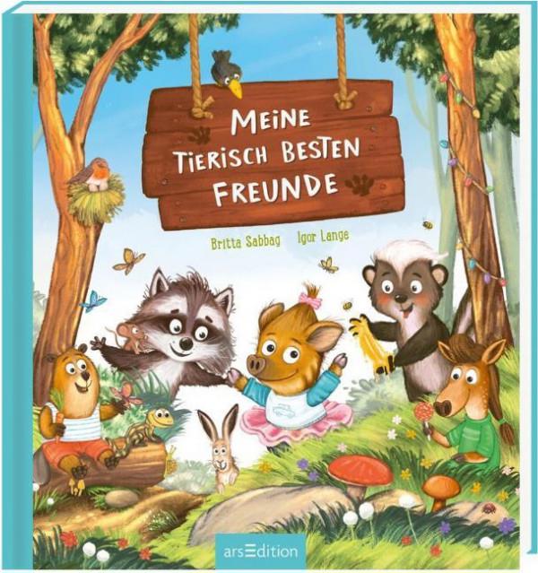 Ars Edition Freundebuch - tierisch beste Freunde