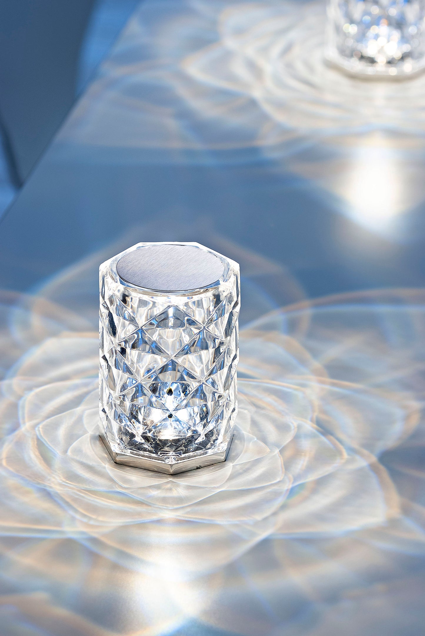 LED-Tischlampe "Crystal" mit Touchfunktion