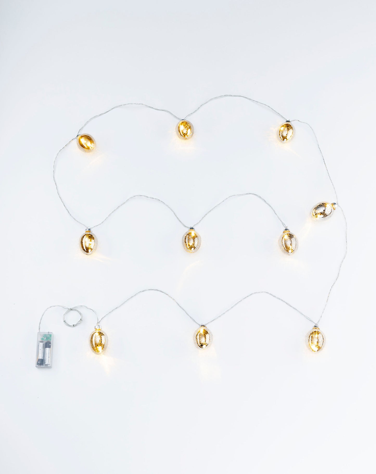 LED-Lichterkette "Easter Emotion" aus Glas