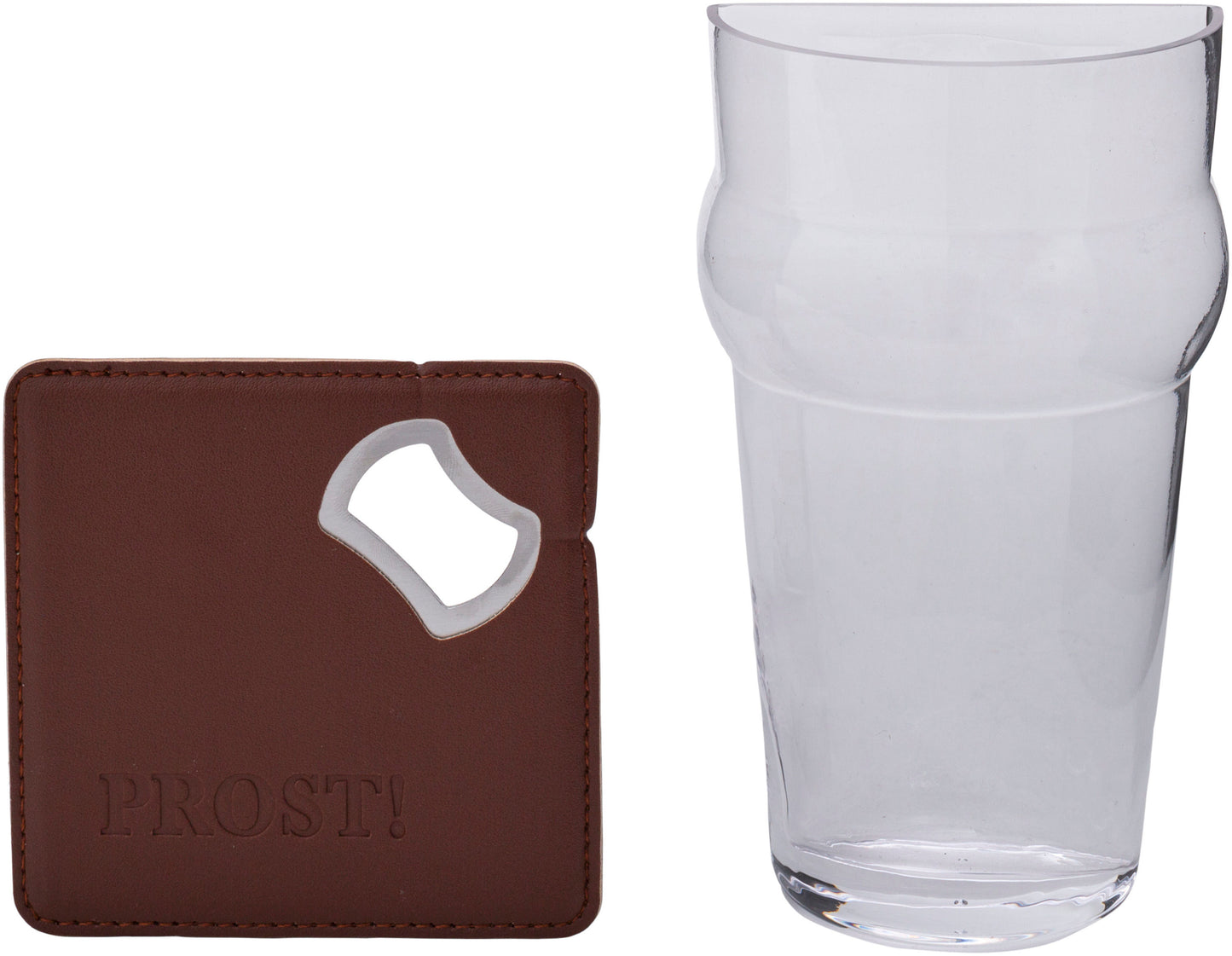 Geschenkset "Bier" mit Untersetzer