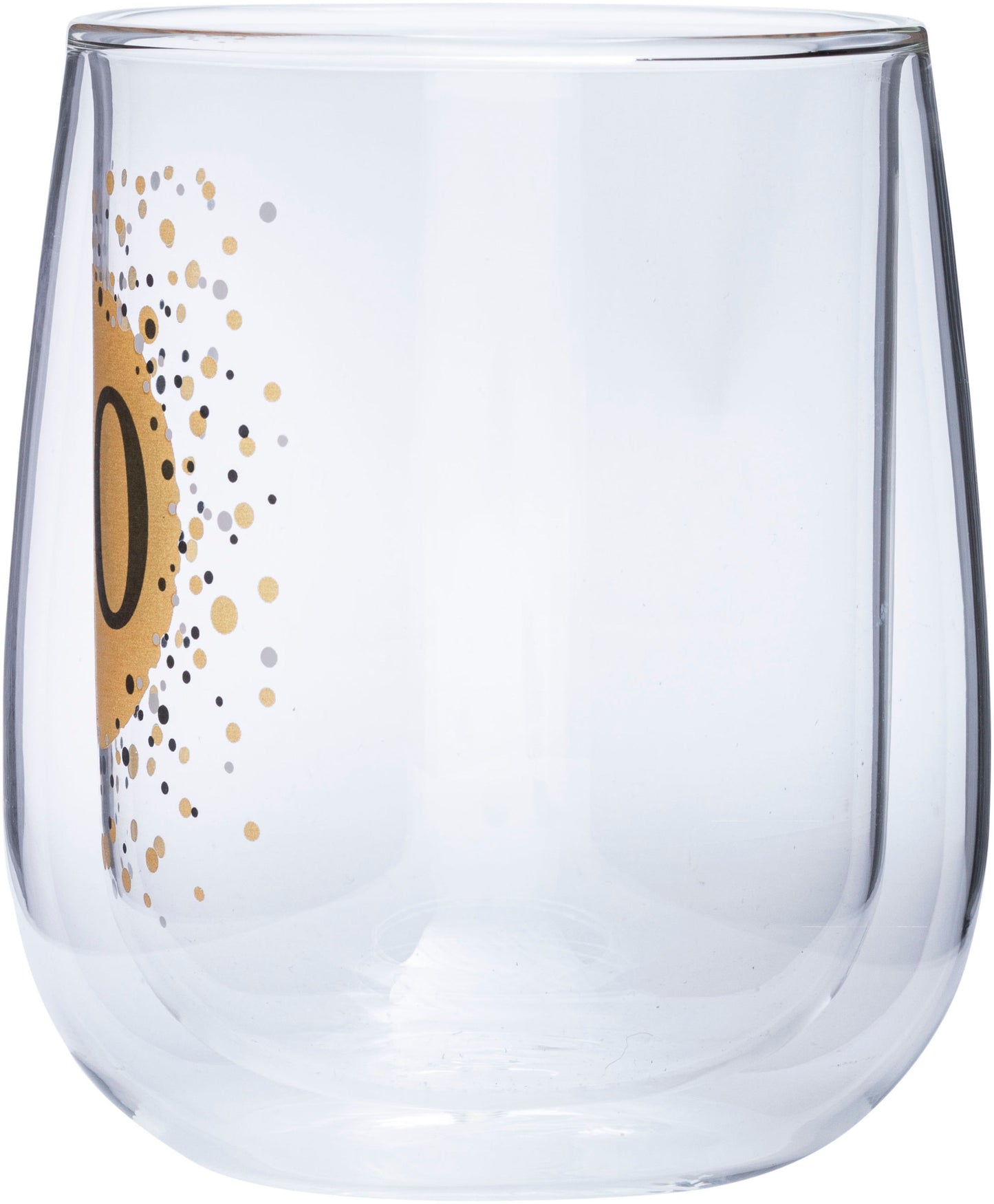 Doppelwandiges Glas (Typ: 50. Geburtstag)