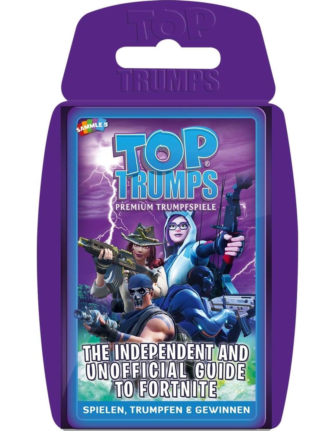 Winning Moves WIN63735 - Top Trumps - Independent & Unofficial Guide to Fortnite, Kartenspiel (DE-Ausgabe)