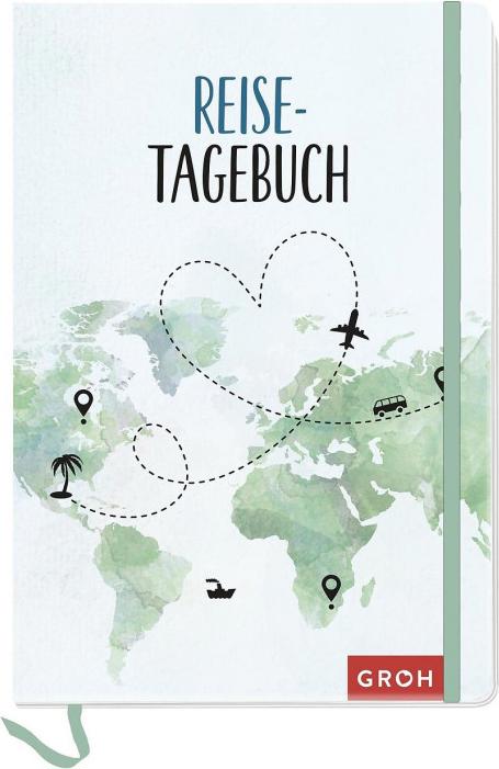 Groh Reisetagebuch Weltkarte