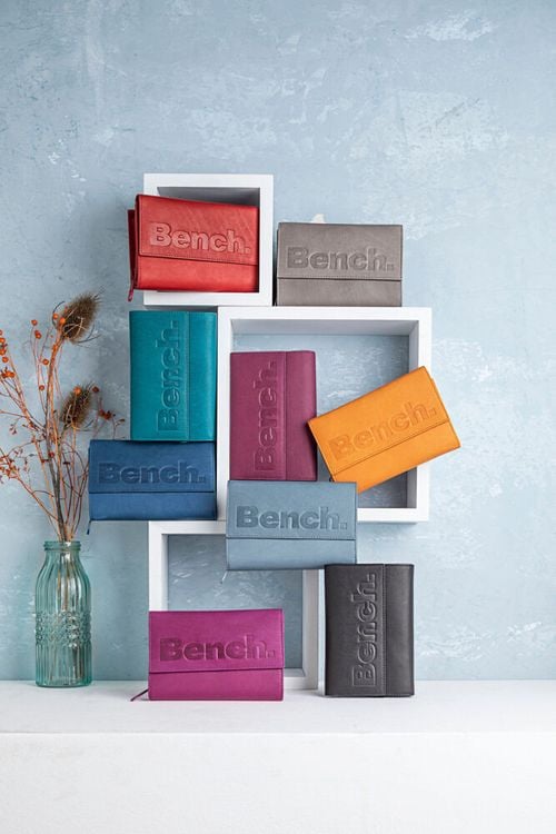 Bench Geldbörse "Wonder" Leder, grau