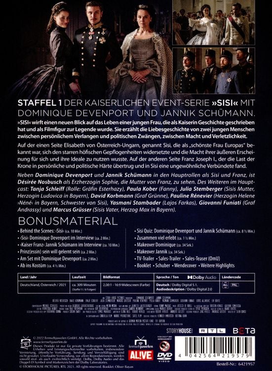 Sisi - Staffel 1 -2DVD