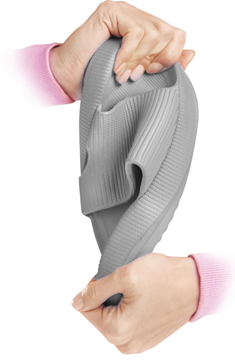 Relax Vital Wolken Slipper grau (Grösse: 38)