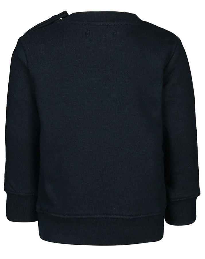 zoolaboo Sweatshirt "Herz" mit Wendepailletten, blau (Grösse: 92)