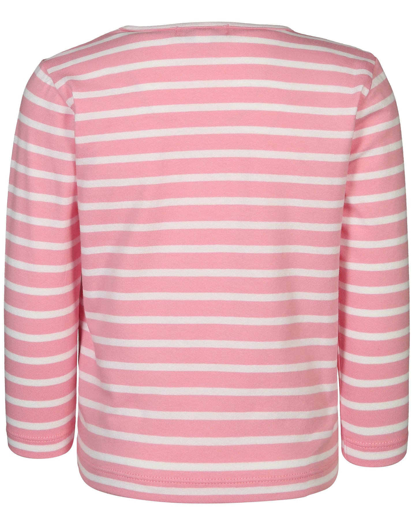 Langarmshirt 1 JAHR gestreift in rosa/weiss (Grösse: 92)