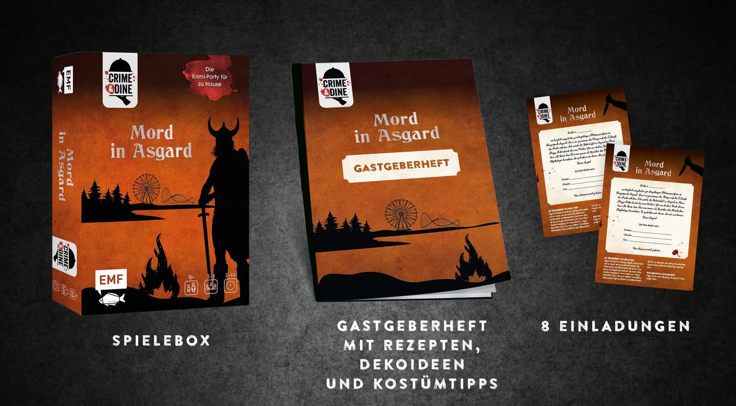 Edition Fischer Crime & Dine - Das Krimi-Dinner-Set: Mörderischer Mittsommer (Deutsch, 2023, Paperdice Solutions GmbH)