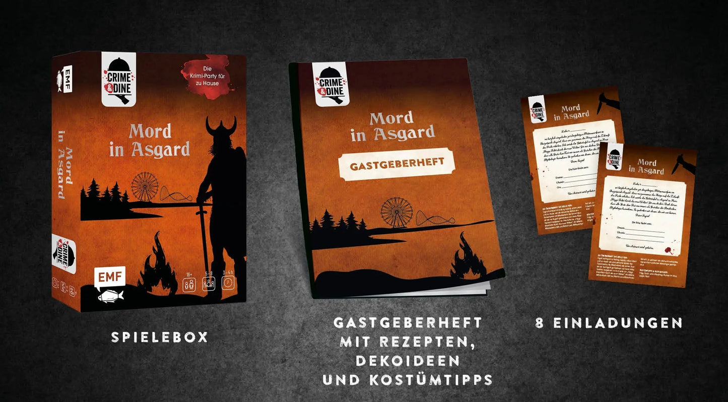 Edition Fischer Crime & Dine - Das Krimi-Dinner-Set: Mörderischer Mittsommer (Deutsch, 2023, Paperdice Solutions GmbH)
