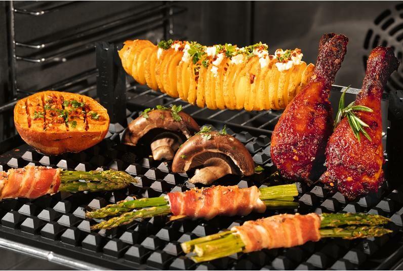KitchBo Silikon-Backmatte Starter Set 8-tlg. 37x28cm schwarz
