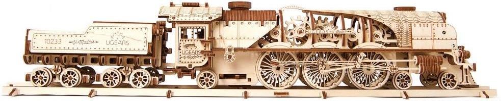 3D Puzzle Zug mit Wagen 538PCS