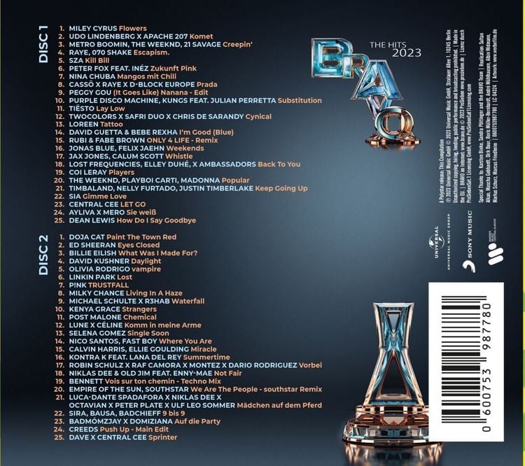 Bravo The Hits 2023 (2 CDs)