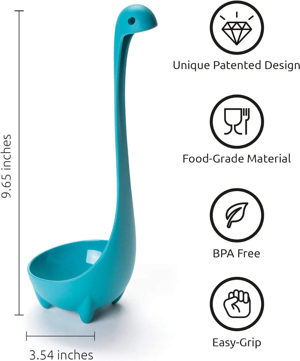 Schöpflöffel "Nessie" - turquoise