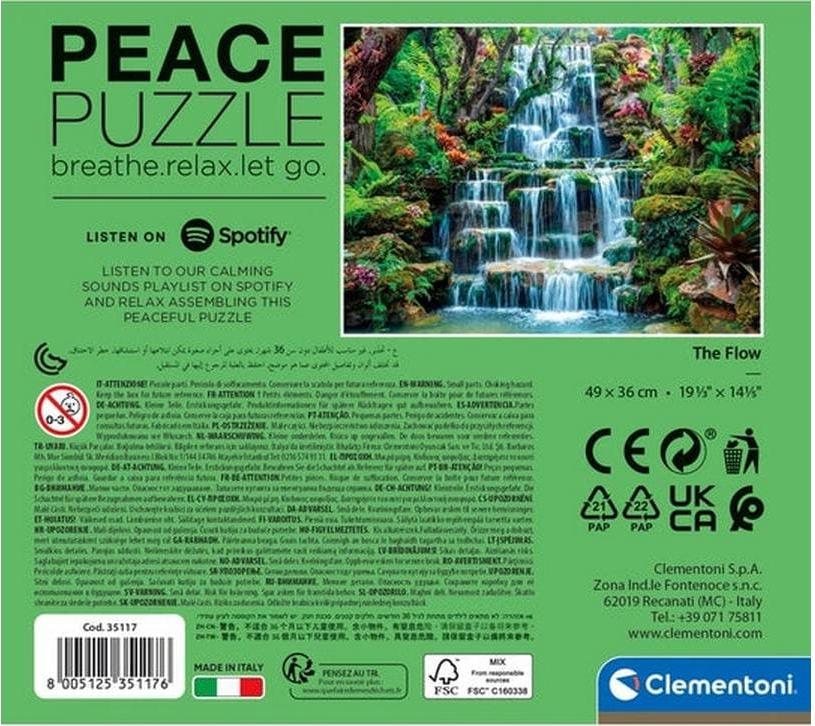 Peace Puzzle Wasserfall 500 Teile