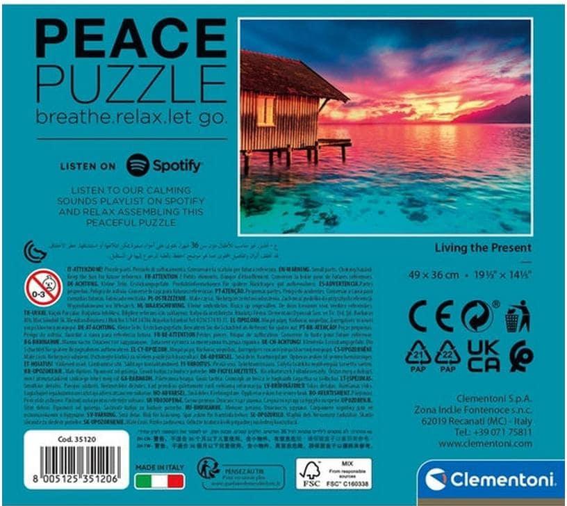 Peace Puzzle Living the Present 500 Teile