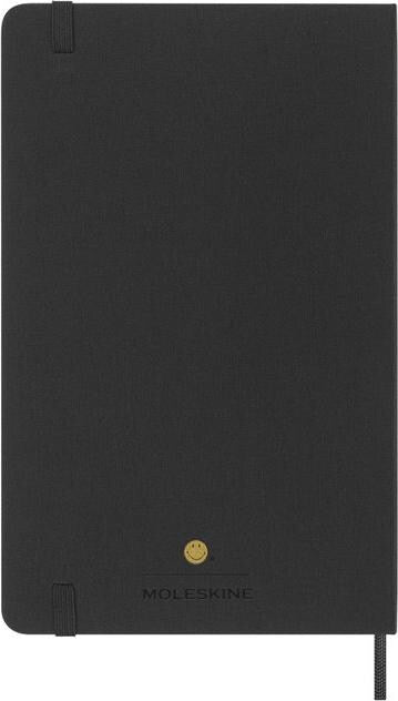 Moleskine Notizbuch - Smiley, Large/A5, Fester Einband, Liniert, Smiley Logo