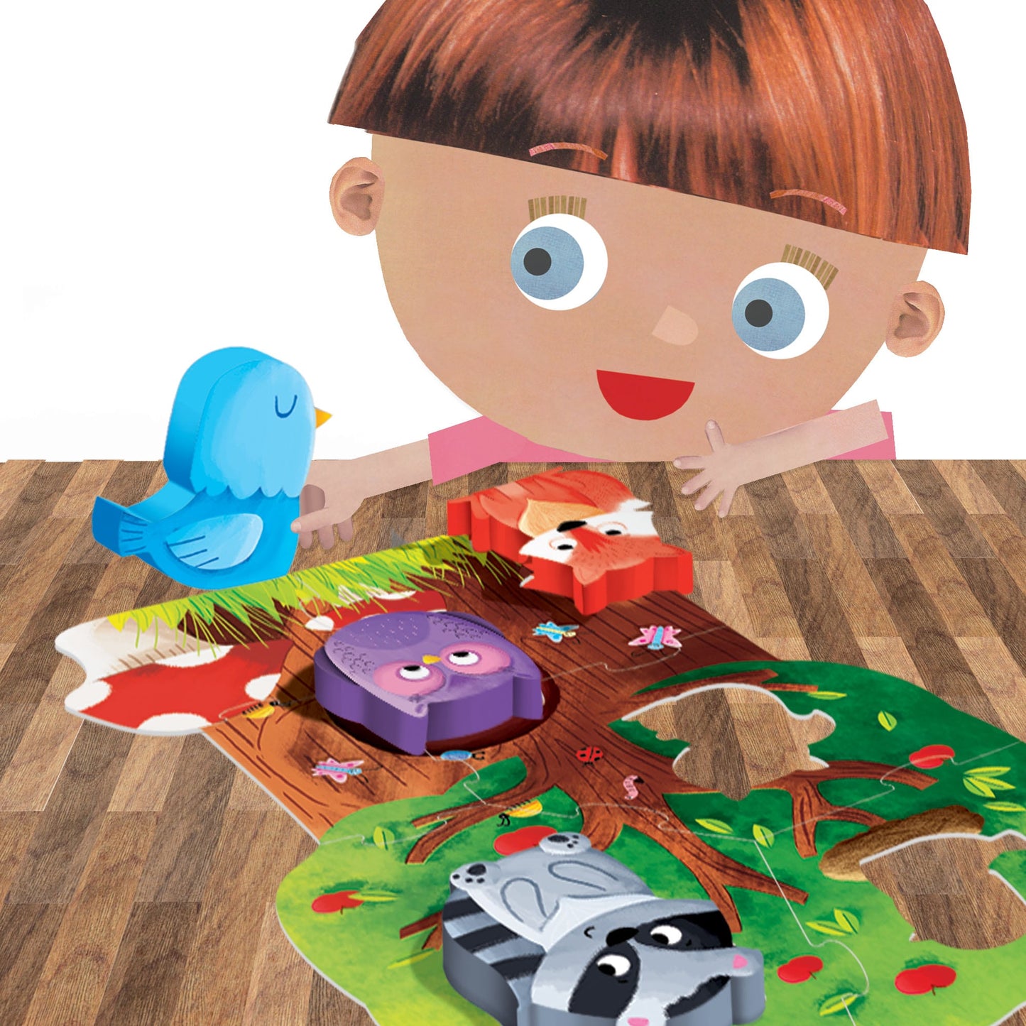 Montessori Puzzles Wald
