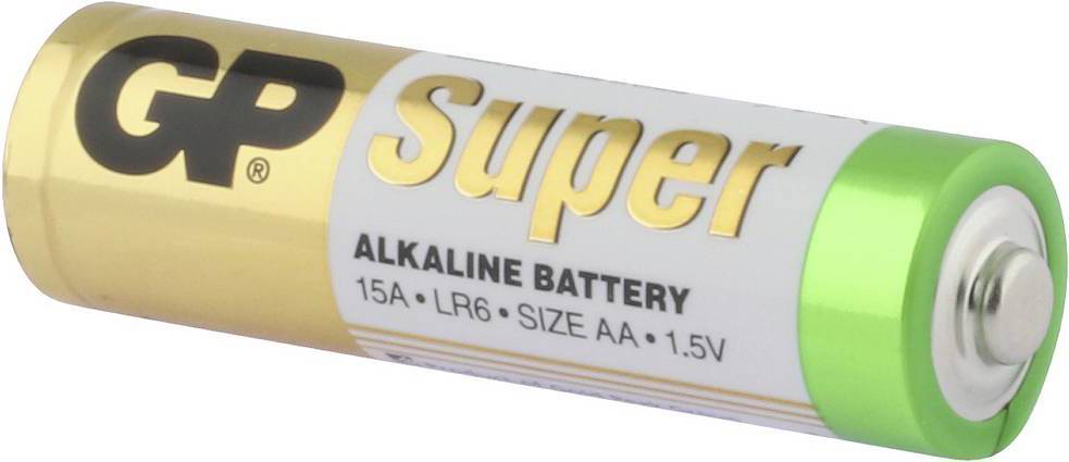 AA Batterie GP Alkaline Super, Mignon LR06, 1,5V, 80 Stück