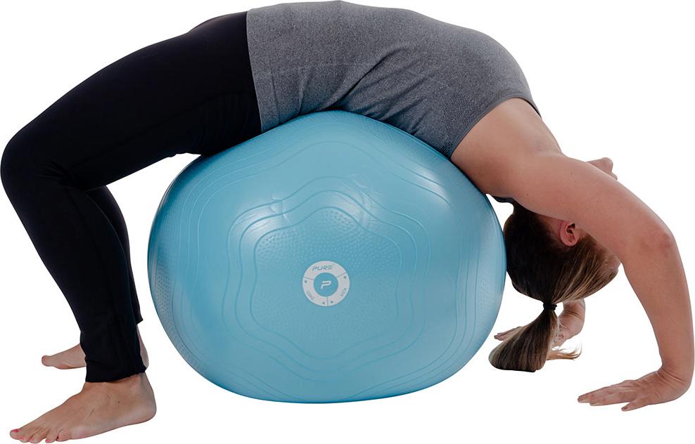 Pure2improve Gymnastikball 65cm (hellblau, #65cm)