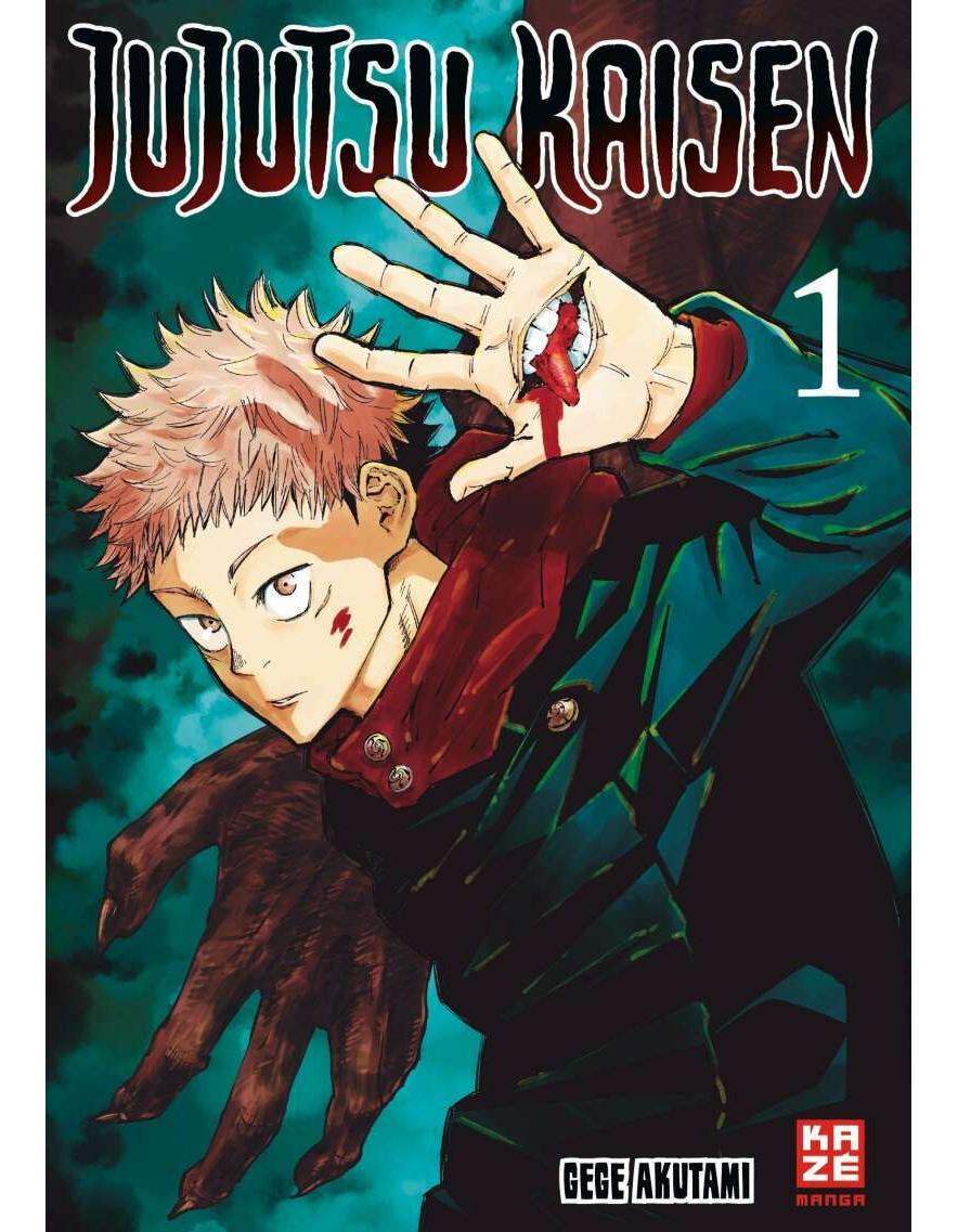 Kazé Manga Jujutsu Kaisen - Band 1 (Deutsch, 2019, Gege Akutami)