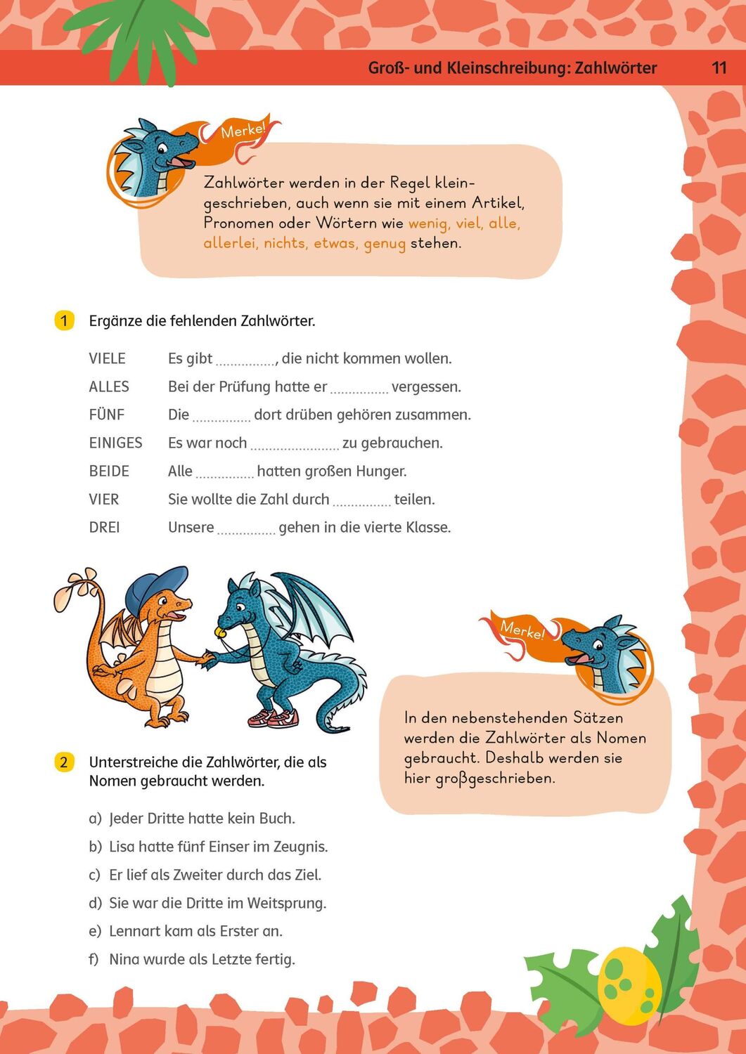Klett Team Drachenstark: Das grosse Trainingsbuch Deutsch 4. Klasse