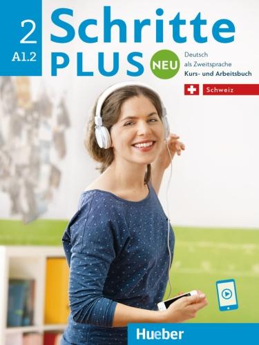 Hueber Schritte Plus Neu 2 Kursbuch + Arbeitsbuch (Deutsch, 2022, Daniela Niebisch, Sylvette Penning-Hiemstra)
