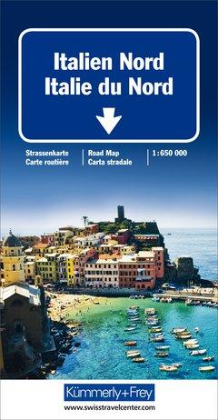Kümmerly+Frey Strassenkarte Italien Nord 1:650.000