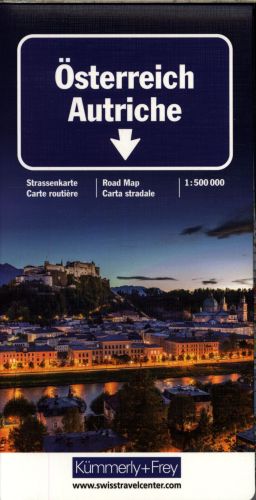 Kümmerly+Frey Strassenkarte Österreich 1:500.000