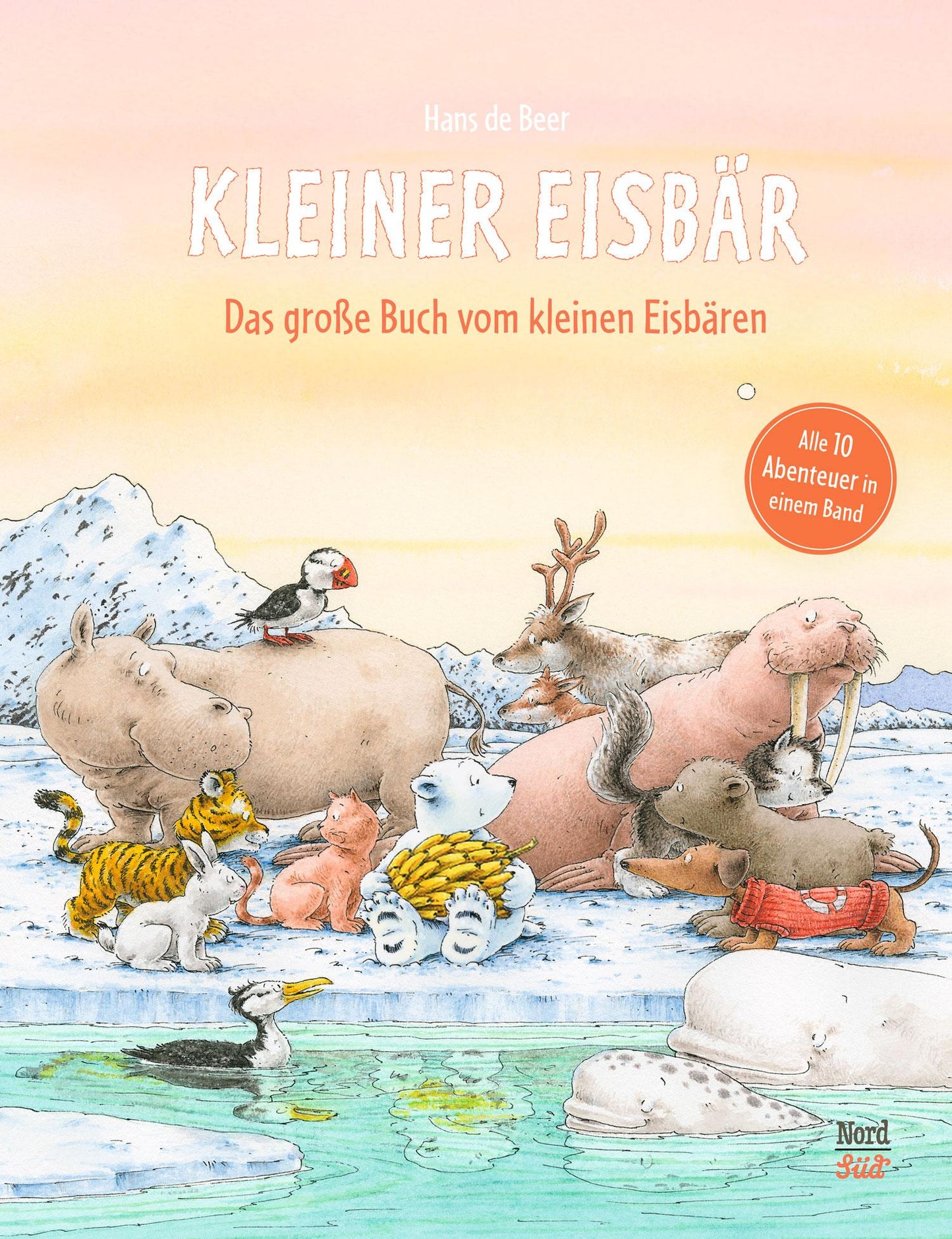 NordSüd Das große Buch vom Kleinen Eisbären (Deutsch, 2017, Hans de Beer)