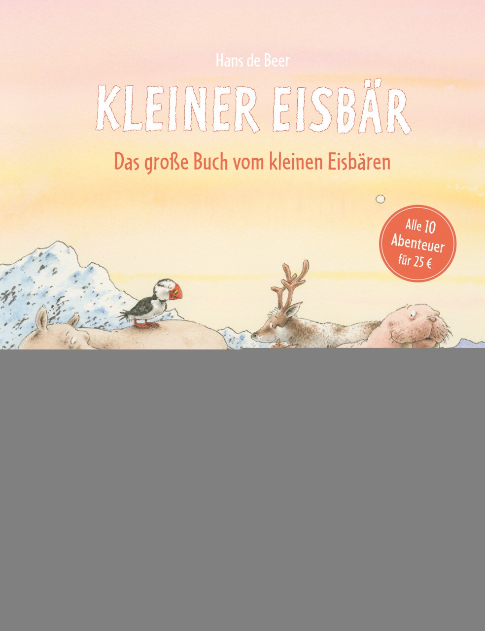 NordSüd Das große Buch vom Kleinen Eisbären (Deutsch, 2017, Hans de Beer)