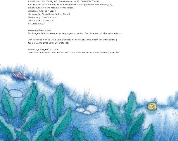 NordSüd Der Regenbogenfisch und seine Freunde (Deutsch, 2022, Marcus Pfister)