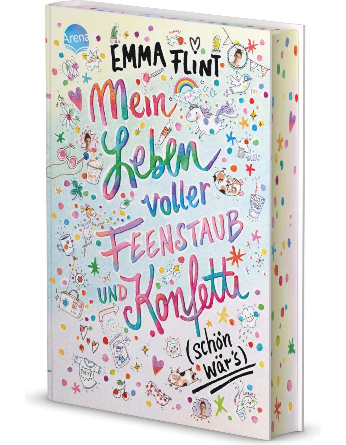 Arena Mein Leben voller Feenstaub und Konfetti (schön wärs!) (Deutsch, 2024, Emma Flint, Eva Schöffmann-Davidov)