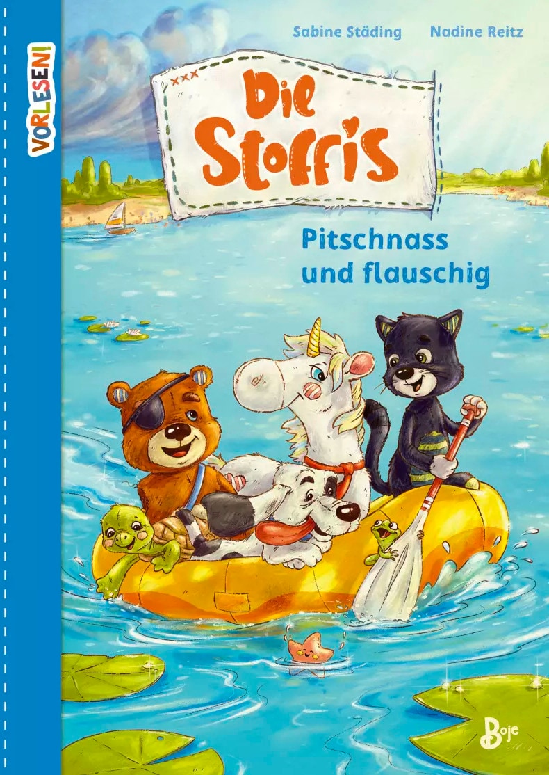 Boje Die Stoffis - Pitschnass und flauschig (Band 3) (Deutsch, 2023, Sabine Städing)