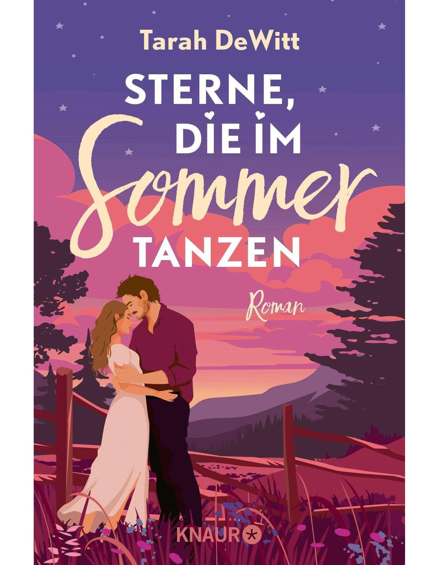 Sterne, die im Sommer tanzen