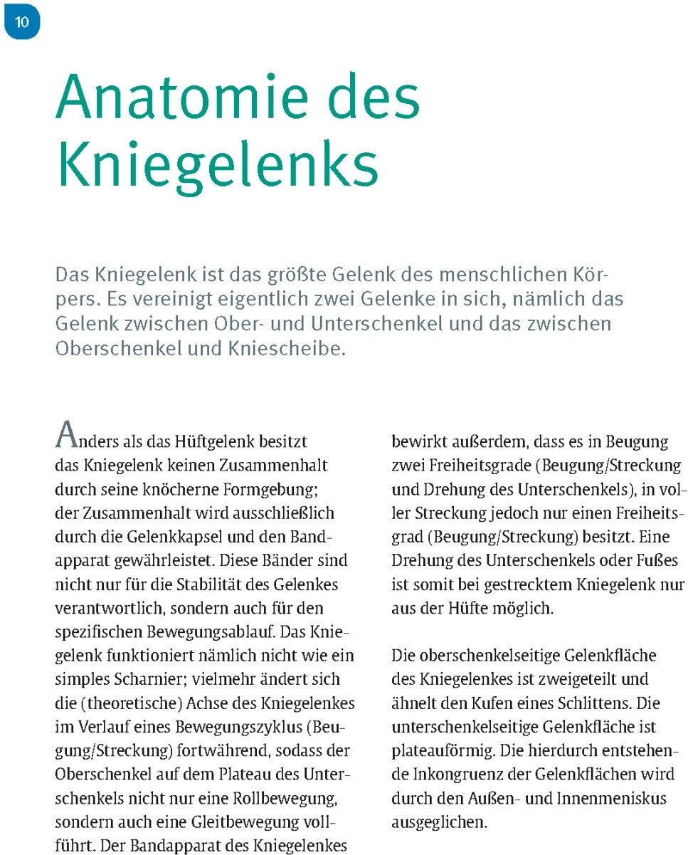Trias Schmerzfrei & beweglich mit dem neuen Kniegelenk (Deutsch, 2024, Silke Rödig, Thomas Heß)