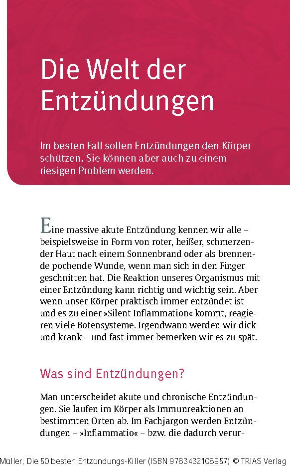 Die 50 besten Entzündungs-Killer