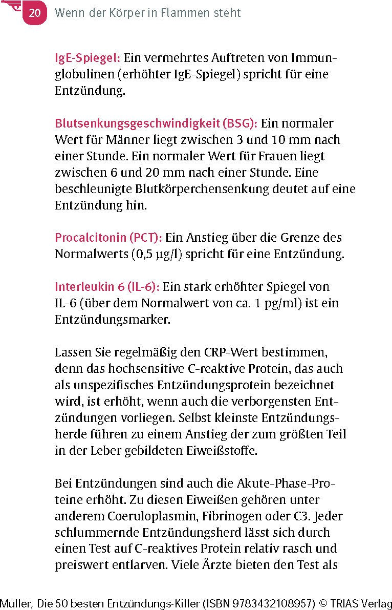 Die 50 besten Entzündungs-Killer