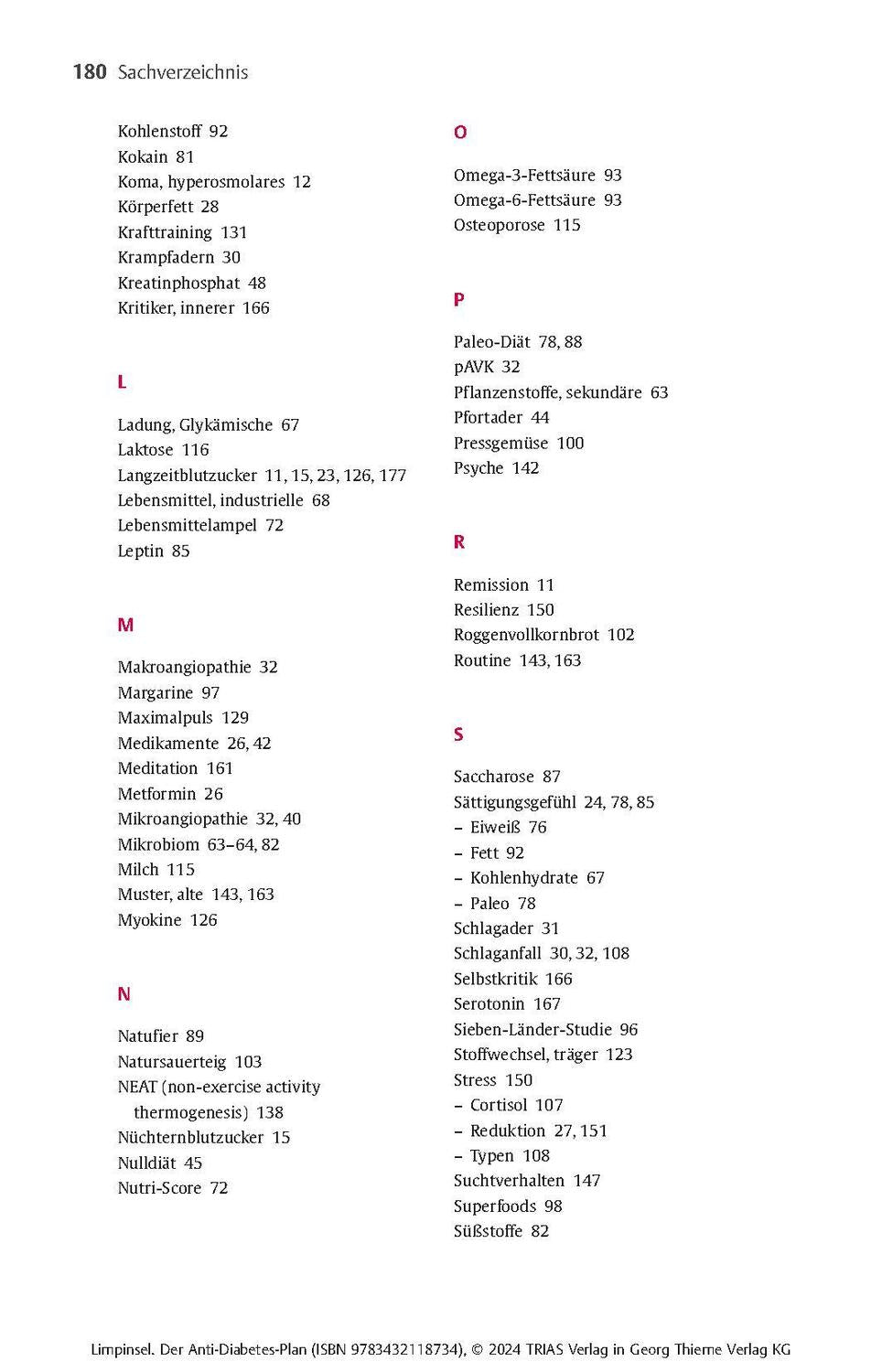 Trias Der Anti-Diabetes-Plan (Deutsch, 2024, Rainer Limpinsel)