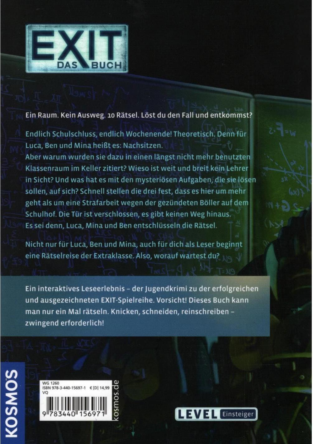 Kosmos EXIT - Das Buch - Der Keller der Geheimnisse (Deutsch, 2017, Markus Brand, Maybach, Anna Inka Brand)
